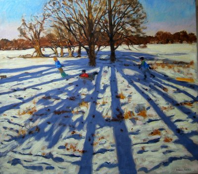 Midwinter, Calke Abbey, Derbyshire by Andrew Macara